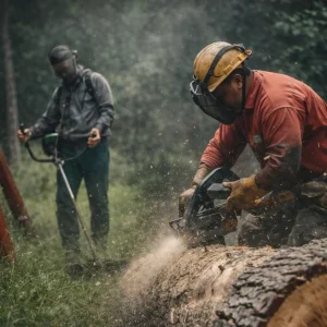 Operar com Motosserra e Motorroçadora em Segurança